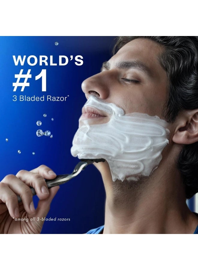 Gillette Mach3 Razor Blade Refills – 12 Cartridges | Smooth & Comfortable Shave with Triple Blade Technology - Image 5